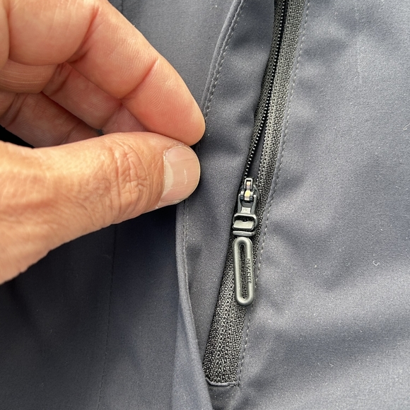 DESCENTE Allterrain Streamline Boa Shell All Weather navy long jacket - Picture 7 of 13